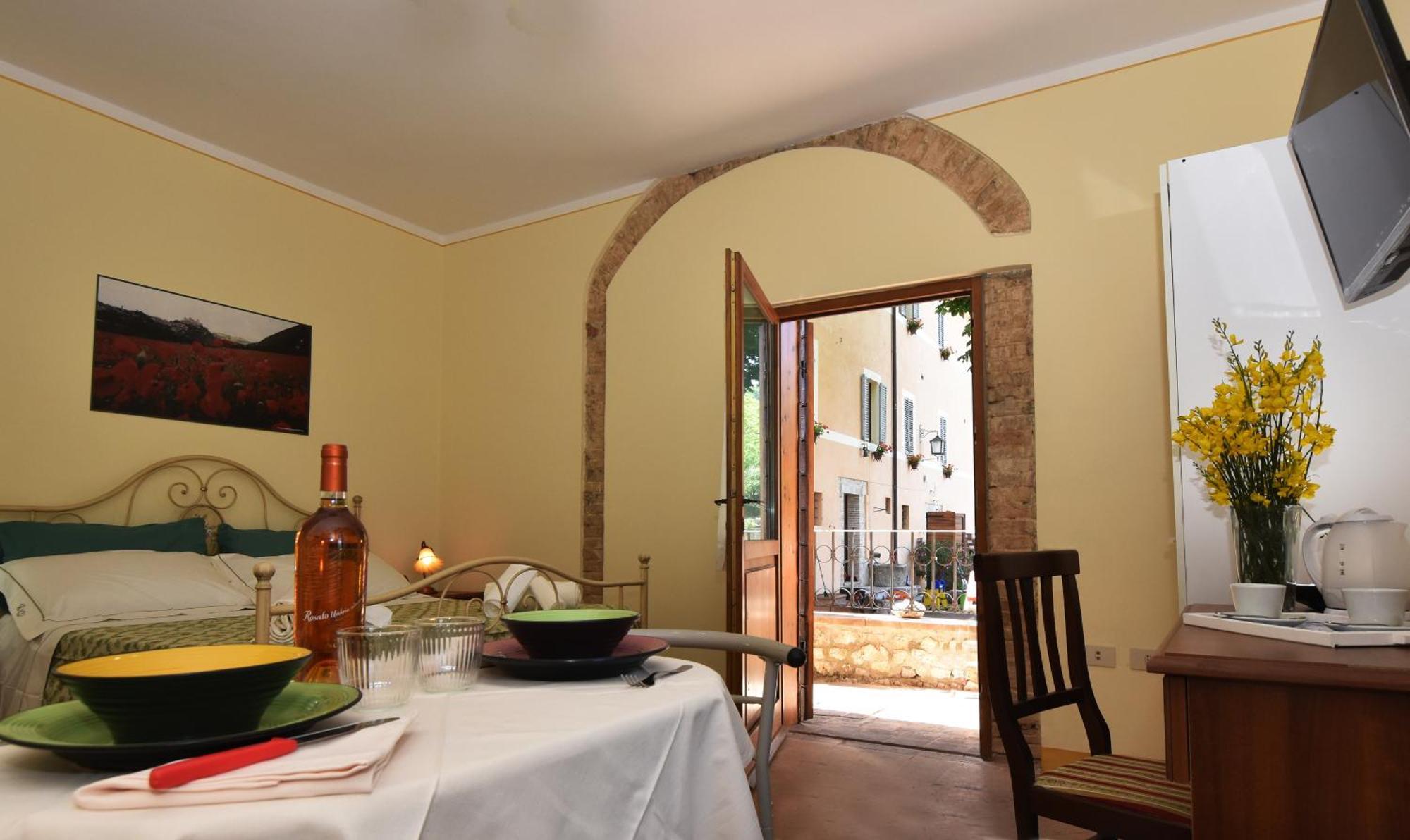 Agriturismo Villino Bellavista Spoleto Ruang foto